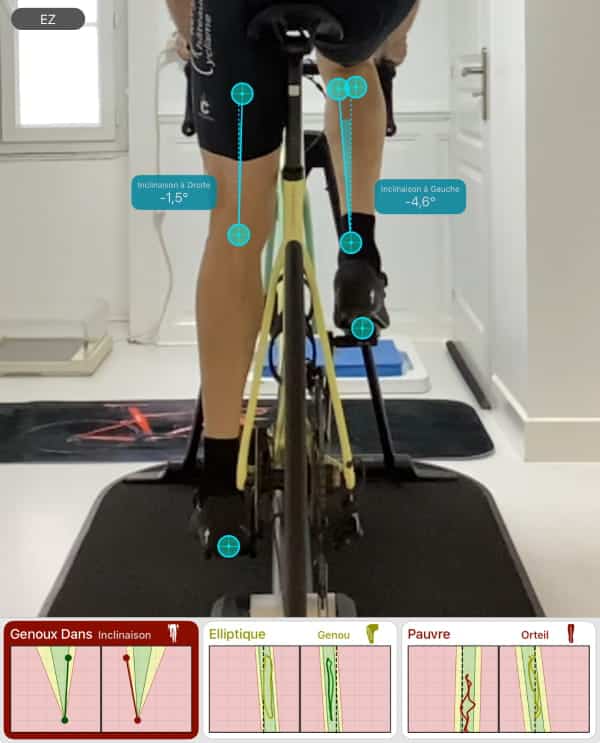 Cabinet Aurélie Choquet, podologue du sport. Analyse vidéo de la posture du sportif.